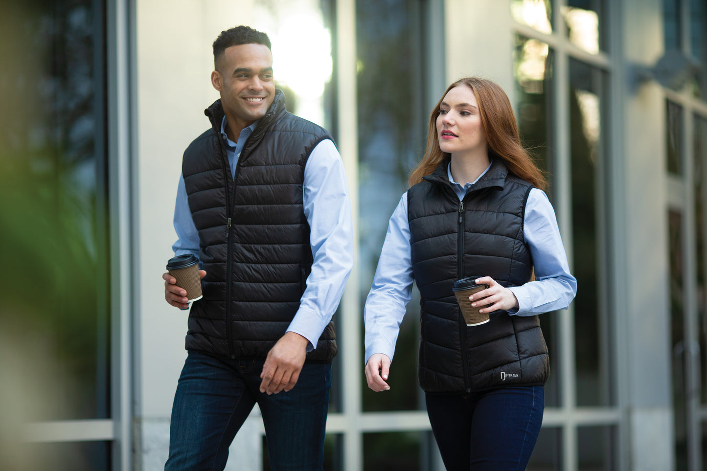 DRYFRAME® DryTech Insulated Black Vest - Men's
