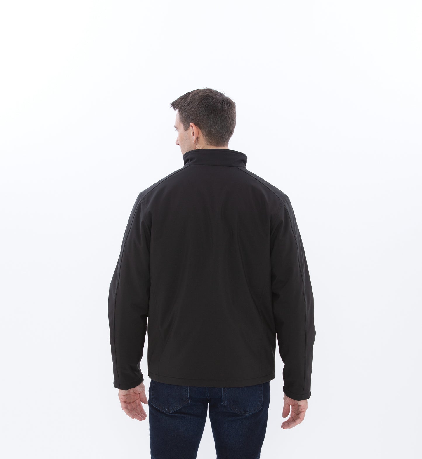 COAL HARBOUR® Everyday Insulated Water Repellent Soft Shell Black Jacket - Men's