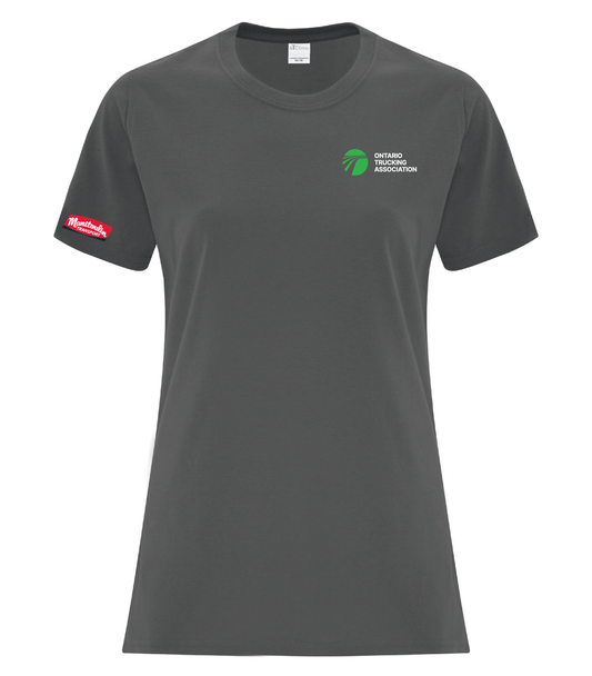 Women's Ontario Trucking Association Limited Edition Cotton T-Shirt